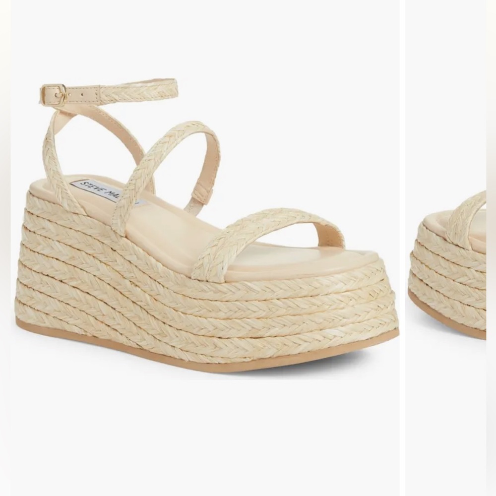 Steve Madden Abundant Espadrille Platform Sandal size 8.5